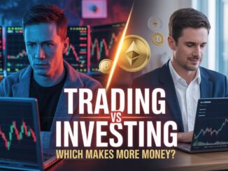 Crypto Trading vs Crypto Investing – What’s the Real Difference? (Beginner’s Guide 2026)