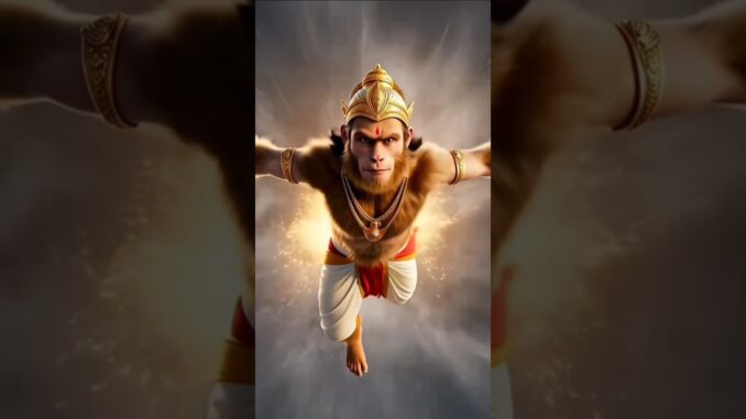 Hanuman ji #ai #bacha #comedy #shortvideo #cartoon #youtubeshorts #hulk