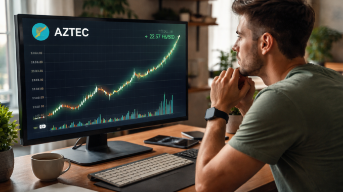 Here’s why AZTEC price is rising