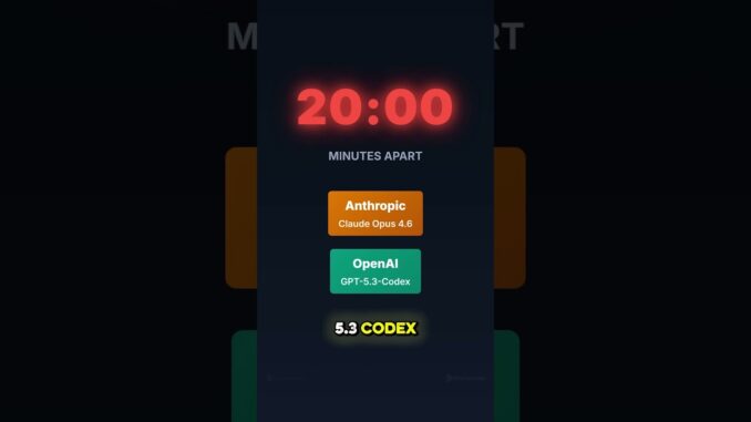 Launched 20 minutes apart and they're completely different #ai #news