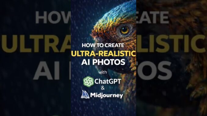 Make Ultra-Real AI Images (Beginner Guide) #ai #chatgpt #midjourney #aitutorial #aiforbeginners