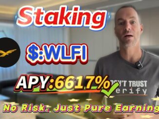 ⚡ Must-watch for beginners! Zero-risk Solana WLFI staking made easy — earn 6616.83% APY effortlessly
