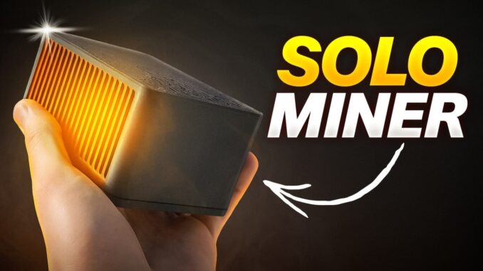 NEW Home Miner for Solo BITCOIN Mining!