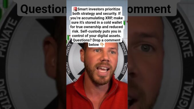 Own Your Crypto: The Smart Investor’s Guide #xrp #web3 #news #digitalassets #coldwallet
