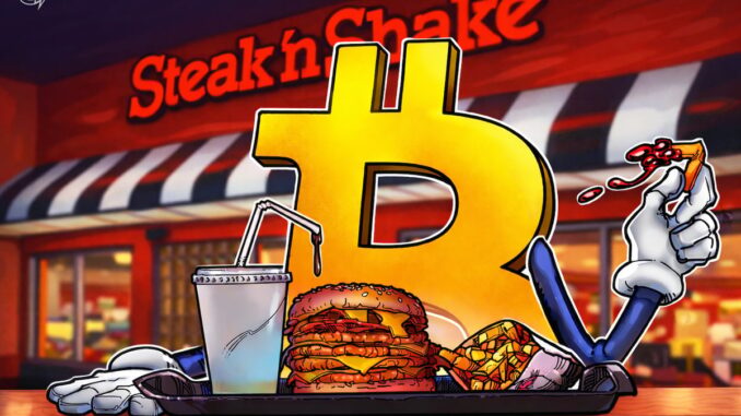 Steak 'n Shake says Bitcoin Push Sent Sales “Dramatically” Higher