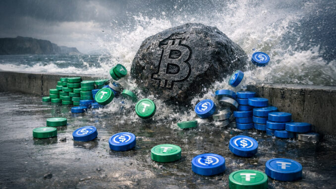 Surge in stablecoin minting fails to ignite Bitcoin price