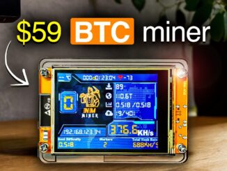 BUDGET Home Miner for Solo BITCOIN Mining!