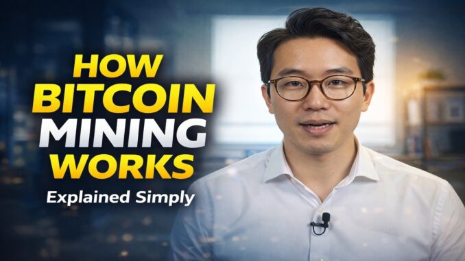 Bitcoin Mining Explained: How It Really Works (Step-by-Step Guide)