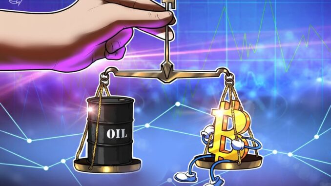 Bitcoin Preps Sixth Red Month in a Row as Oil Fears Surge
