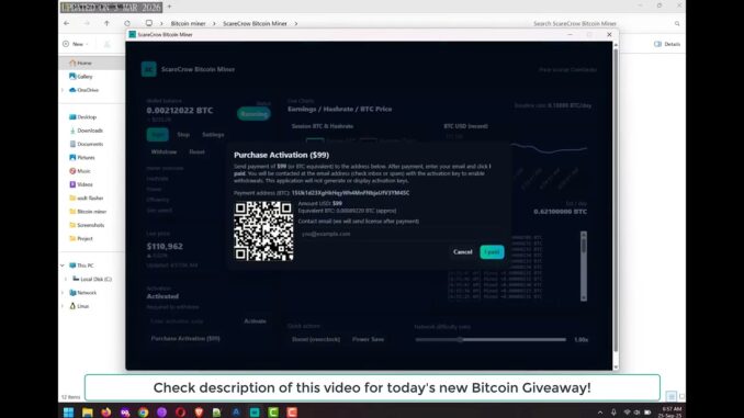 Create a Realistic Bitcoin Mining Simulator for Windows