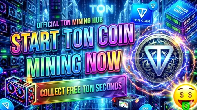 🚀Free Claim TON Coin🔥new crypto mining | Faucet Pay Mining | Free Mining Ton Coin💲