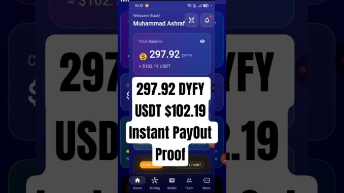 Redyfy Mining App | New Free Mining App | Full Guide & Latest Update 2026