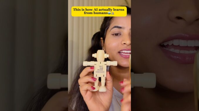 This is how AI learns from us🤖 #usa #ai #jobmarket #telugu #chatgpt #rl  #reinforcementlearning #uk