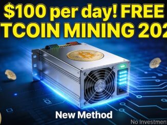 $100 per day FREE BITCOIN MINING 2026 - For beginners ⚒️