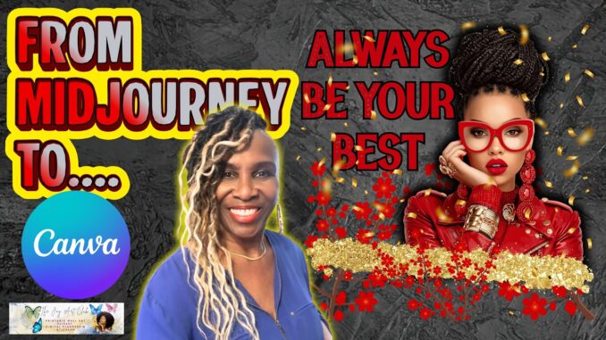 Canva Tutorial for Beginners - Turn AI images Into Clean and Stunning PNGs- #canvatutorial