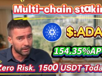 Earn 154.35% Annual Yield with ADA Staking! Simple, No-Risk Mining Guide