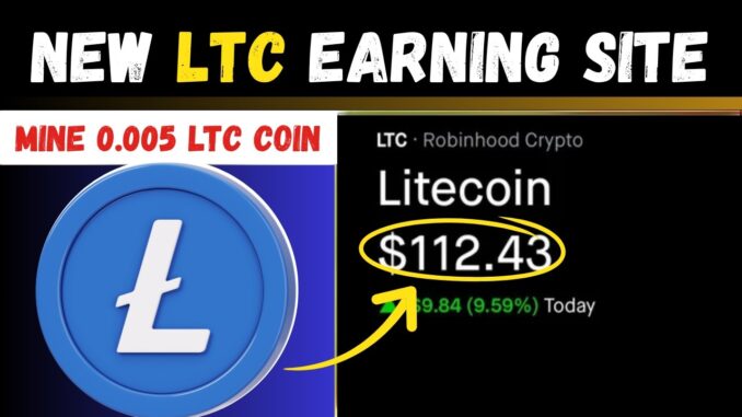 New LTC Mining Website 2026 🤑 | New Crypto Cloud Mining | Crypto Mining Platform