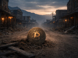 The Bitcoin network is currently a ghost town as price is being controlled elsewhere