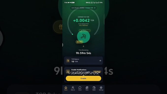 Torium Network Mining App ⚡ 45 Sec Me Signup Kaise Kare | Free Crypto Earning 2026