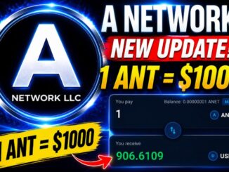 A Network (ANET ) Listing Price, A network update, A network mining, new crypto mining app,