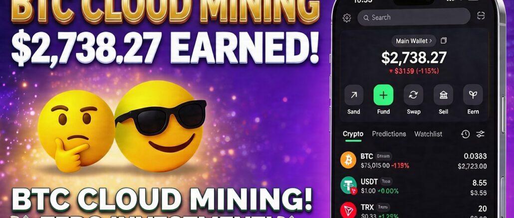 Bitcoin Cloud Mining Tutorial! How to Mine BTC Online