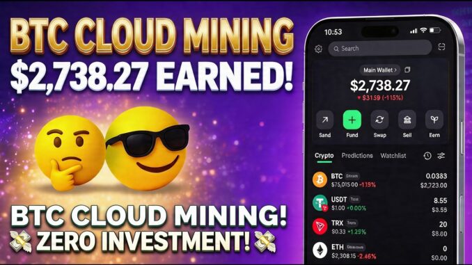 Bitcoin Cloud Mining Tutorial! How to Mine BTC Online