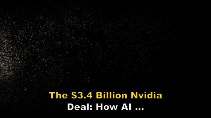 The $3.4 Billion Nvidia Deal: How AI is Making Bitcoin Mining Obsolete?
