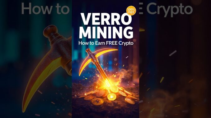 Verro Mining App | Free Crypto Kaise Kamayein | Complete Guide 2026*#online #bitcoin #verro #viral