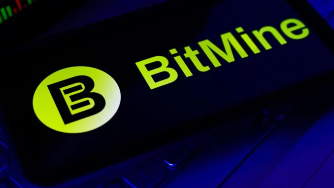 Bitmine Buys 52,203 ETH and Nears 5% Ethereum Supply Goal