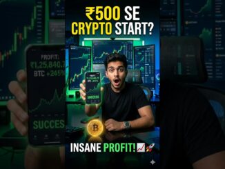 👉 😱 Kya ₹500 Se Crypto Mein Paisa Ban Sakta Hai? #crypto #bitcoin #shorts