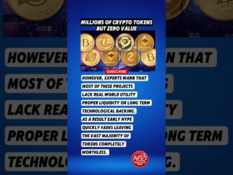 Millions of Crypto Tokens Are Worthless – The Shocking Truth Revealed #cryptocurrency #news #shorts