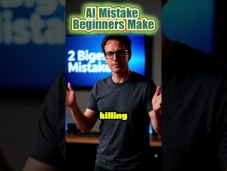 🚀 The Biggest AI Mistake Beginners Make #ai #aibeginner #youtube