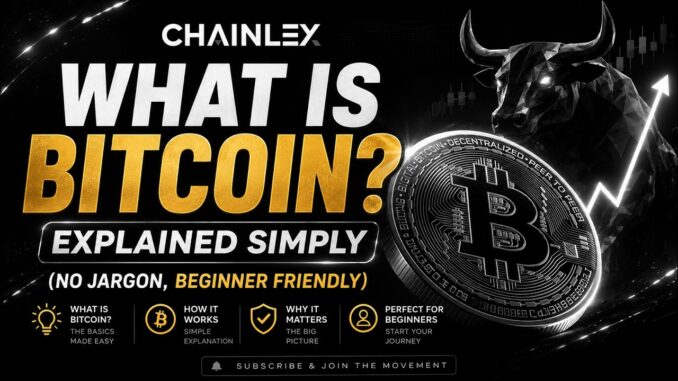 What Is Bitcoin? Explained Simply (No Jargon, Beginner Friendly)