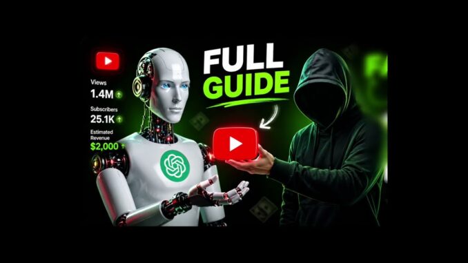YouTube automation with AI (full guide bginer 2026