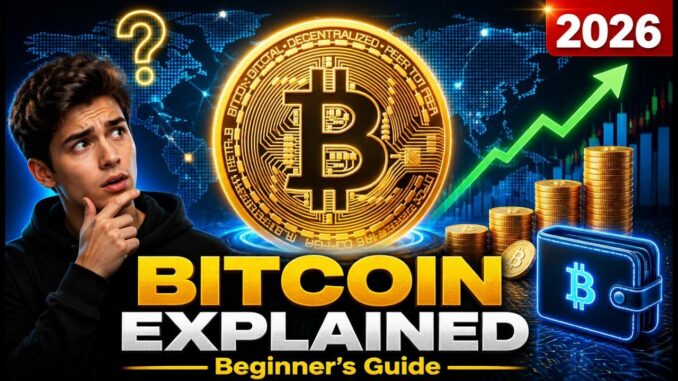 Bitcoin Explained for Beginners | What Is Bitcoin & How Does It Work? (2026 Guide)