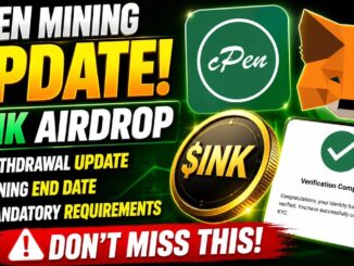 CPEN Mining App UPDATE: $INK Airdrop Withdrawal, Mining End Date & Mandatory Requirements