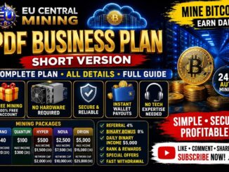 EU Central Mining PDF Business Plan #bitcoin #minigames