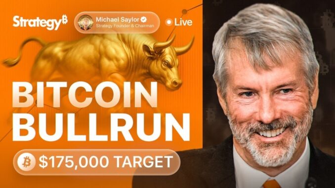 LIVE: Michael Saylor on the Clarity Act - Bitcoin Bull Run Confirmed!