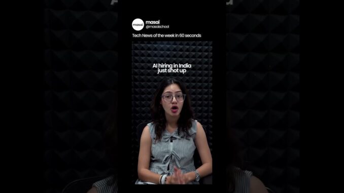 Missed This Week's AI News? Watch This. 🤖 #masaischool