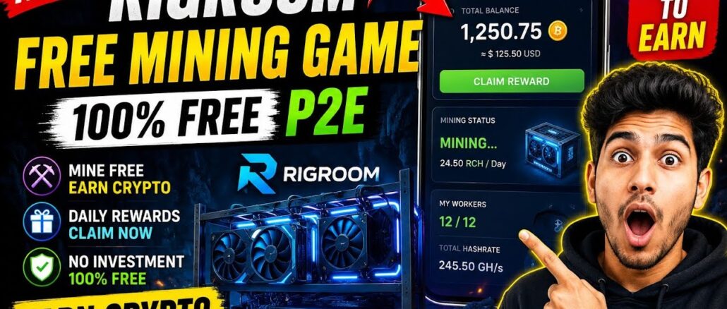New FREE Mining Game! RigRoom Complete Tutorial + Best Strategy| RigRoom P2E Game Explained #freep2e