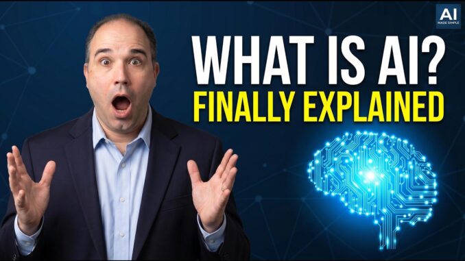 What Is AI, Actually? (Simple Explanation for Beginners)