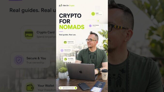 Crypto guides and reviews for digital nomads and expats #digitalnomad