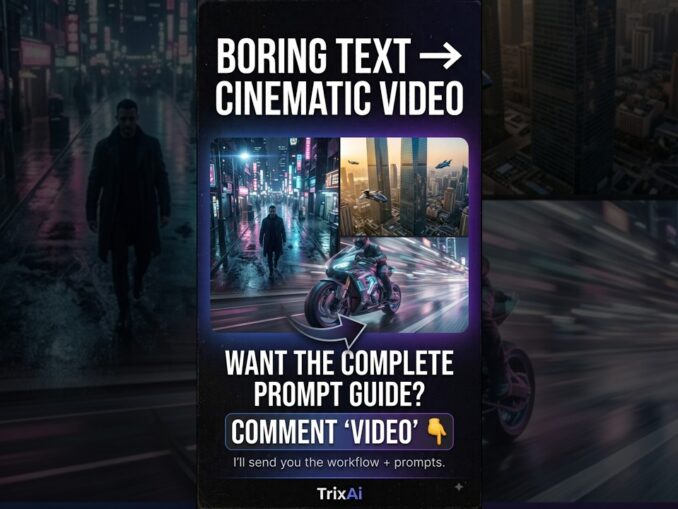 Generate Hollywood-Level AI Videos in Seconds (Full Guide) #trix #graphicdesign