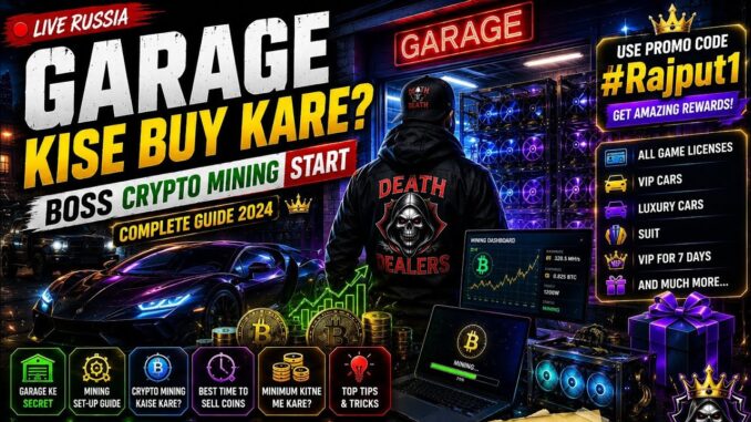 How to start crypto mining in live Russia game | cripto mining in live Russia game