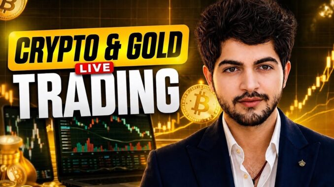 LIVE CRYPTO & GOLD TRADING |27 Aug  | #bitcoin Live Trading | Prashant pandey