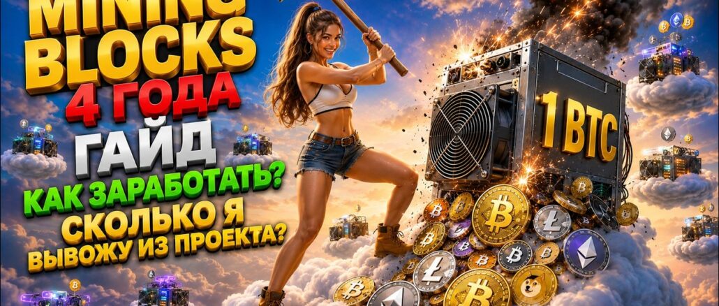 Mining Blocks: ПОЛНЫЙ ГАЙД 2026 💰 Я КОПАЮ уже 4 года 💰 Показываю СКОЛЬКО ВЫВЕЛ