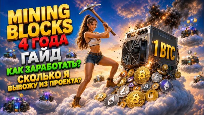 Mining Blocks: ПОЛНЫЙ ГАЙД 2026 💰 Я КОПАЮ уже 4 года 💰 Показываю СКОЛЬКО ВЫВЕЛ