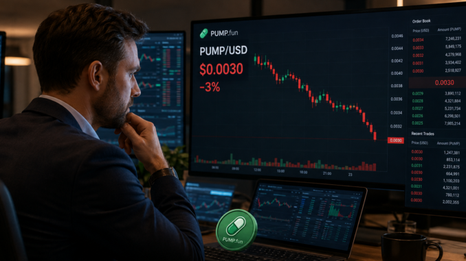 Pump.fun retreats 3% as open interest and TVL reach record highs