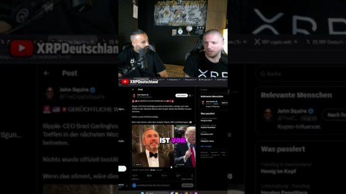 Ripple CEO tritt zurück?! Stimmen die Gerüchte?!😮