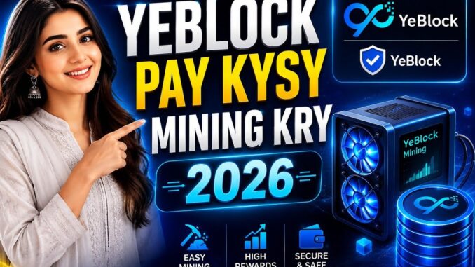 YeBlock Mining Tutorial 2026 | Step-by-Step Complete Guide